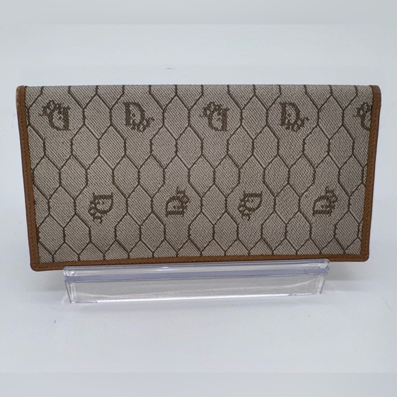 Dior Honeycomb Long Wallet - Picture 1 of 3